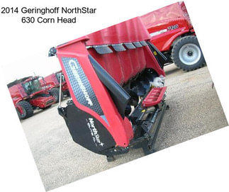 2014 Geringhoff NorthStar 630 Corn Head