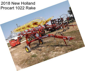 2018 New Holland Procart 1022 Rake