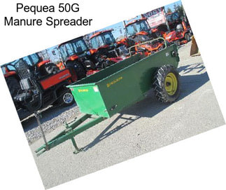 Pequea 50G Manure Spreader