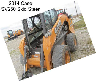 2014 Case SV250 Skid Steer