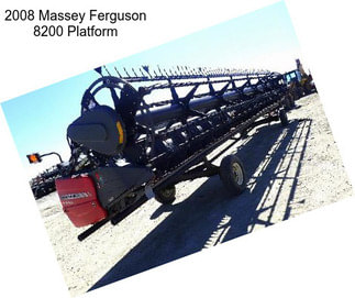 2008 Massey Ferguson 8200 Platform