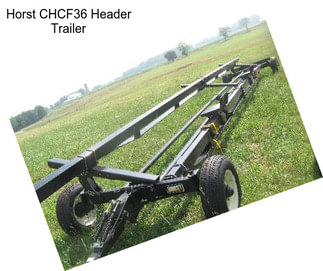 Horst CHCF36 Header Trailer