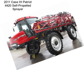 2011 Case IH Patriot 4420 Self-Propelled Sprayer