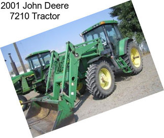 2001 John Deere 7210 Tractor