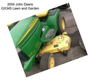 2004 John Deere GX345 Lawn and Garden