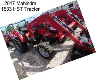 2017 Mahindra 1533 HST Tractor