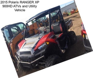 2015 Polaris RANGER XP 900HD ATVs and Utility Vehicle