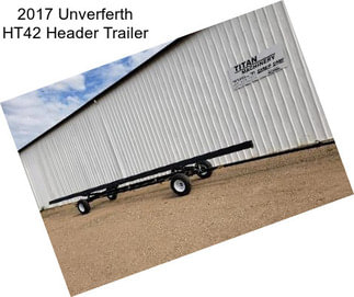 2017 Unverferth HT42 Header Trailer