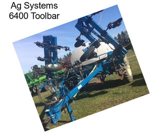 Ag Systems 6400 Toolbar