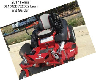 2017 Ferris IS2100ZBVE2852 Lawn and Garden