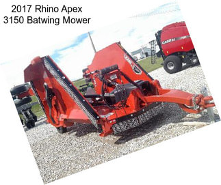 2017 Rhino Apex 3150 Batwing Mower