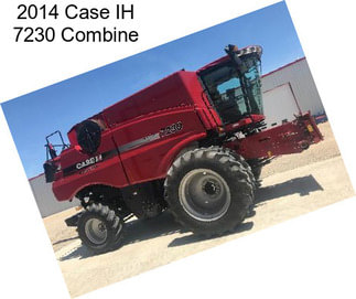 2014 Case IH 7230 Combine