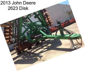 2013 John Deere 2623 Disk