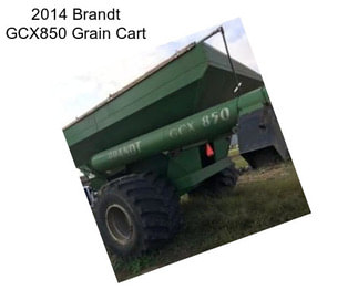 2014 Brandt GCX850 Grain Cart