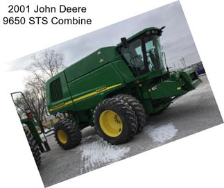 2001 John Deere 9650 STS Combine