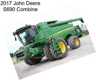 2017 John Deere S690 Combine
