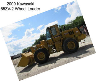 2009 Kawasaki 65ZV-2 Wheel Loader