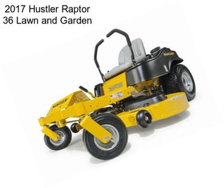 2017 Hustler Raptor 36 Lawn and Garden