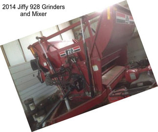 2014 Jiffy 928 Grinders and Mixer