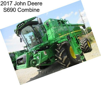 2017 John Deere S690 Combine