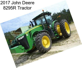 2017 John Deere 8295R Tractor