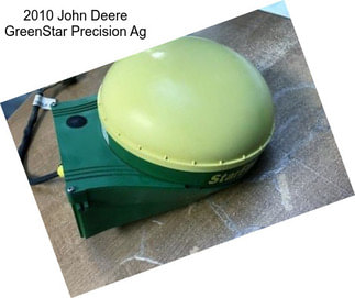 2010 John Deere GreenStar Precision Ag