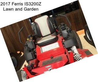 2017 Ferris IS3200Z Lawn and Garden