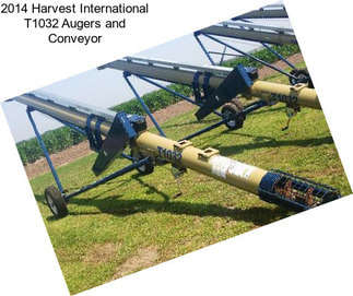 2014 Harvest International T1032 Augers and Conveyor