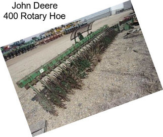 John Deere 400 Rotary Hoe