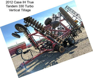 2012 Case IH True Tandem 330 Turbo Vertical Tillage