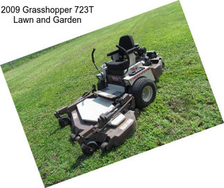 2009 Grasshopper 723T Lawn and Garden