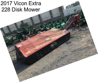 2017 Vicon Extra 228 Disk Mower