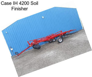 Case IH 4200 Soil Finisher