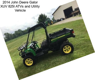 2014 John Deere Gator XUV 825I ATVs and Utility Vehicle