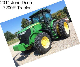 2014 John Deere 7200R Tractor