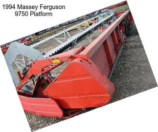 1994 Massey Ferguson 9750 Platform