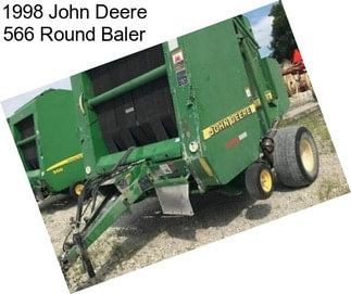 1998 John Deere 566 Round Baler