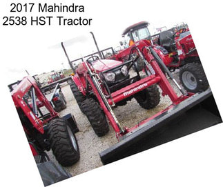 2017 Mahindra 2538 HST Tractor