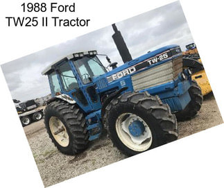 1988 Ford TW25 II Tractor