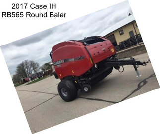 2017 Case IH RB565 Round Baler