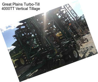 Great Plains Turbo-Till 4000TT Vertical Tillage