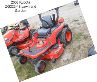 2008 Kubota ZG222-48 Lawn and Garden