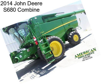 2014 John Deere S680 Combine