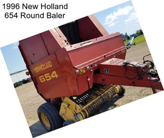 1996 New Holland 654 Round Baler