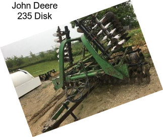 John Deere 235 Disk