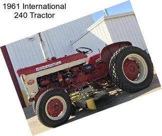 1961 International 240 Tractor