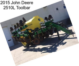 2015 John Deere 2510L Toolbar