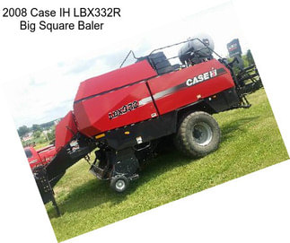 2008 Case IH LBX332R Big Square Baler