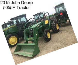 2015 John Deere 5055E Tractor