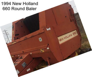 1994 New Holland 660 Round Baler